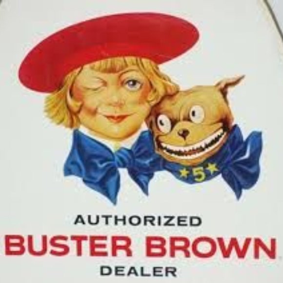 Buster Brown Vintage High Top Pure Leather Shoe (Leather Throughout) - Picture 6 of 17